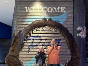 20240222a Burnham Mantey Trip Georgia Aquarium Atlanta Georgia