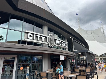 20240726a Burnham Trip Dinner City Works Disney Springs Florida