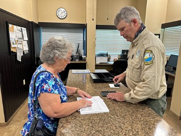 20240729b Burnham Trip Park Stamps Washington Oaks Gardens State Park Florida