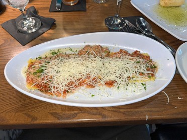 20240819c Burnham Trip Park Stamps Dinner Tutto Fresco Florida