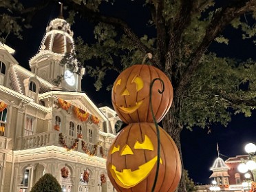 20240829a Burnham Szandzik Trip Fall Decor Disney Magic Kingdom Orlando Florida