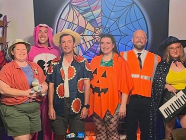 20241031e Burnham Dan Holiday Halloween Party Florida