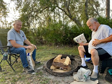 20241119a Burnham Mantey Camping Trip Lake Manatee SP Florida