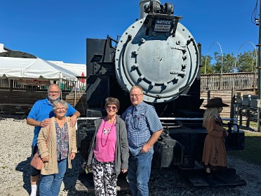 20241124a Burnham Mantey Camping Trip Florida Railroad Museum Train Robbery Florida