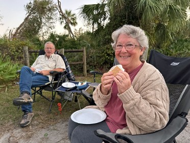 20241126a Burnham Mantey Camping Trip Little Manatee River SP Florida