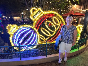 20241217 Burnham Trip Disney Hollywood Studios Holiday Decor Florida