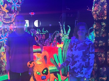 20250324a Burnham Campbell Mini Golf Michigan