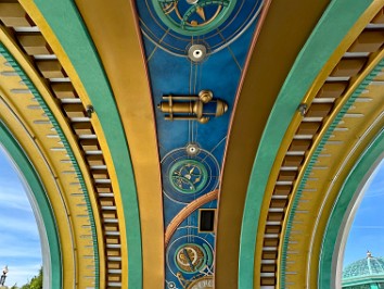 20250421aa Burnham Trip Epic Universe Celestial Park Entrance Florida