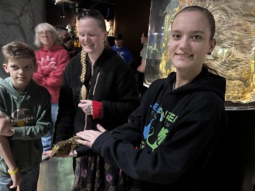 20251227a Blair Burnham Campbell Trip LegaSea Aquarium The Reptarium Utica Michigan