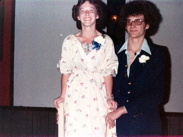 19790601c Boblenz School Band June Vicki Senior Banquet
