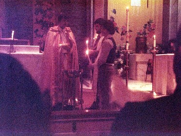 19820411a Burnham Church Holiday John Jr Easter Baptism Saint Lawrence Utica Michigan