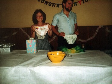 19820901b Boblenz Burnham Wedding Shower John Vicki Ohio