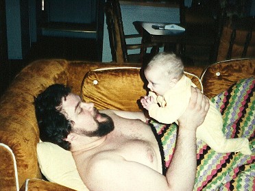 19850112c Burnham Dan Hanging Around Home With Mom Dad