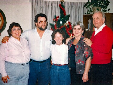 19851225a Burnham Turzak Holiday Christmas Michigan