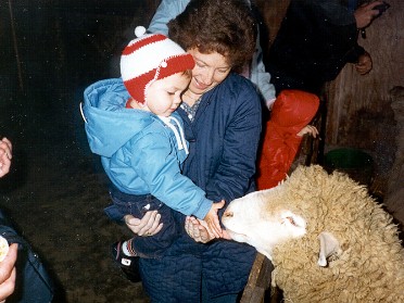 19861015a Burnham Trip Visiting John Sr Irene Upland Farm Michigan
