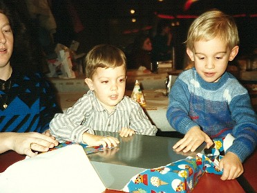 19880116a Boblenz Burnham Mantey Birthday Party Dan 3rd Little Caesar's Family Fun Center Clawson Michigan