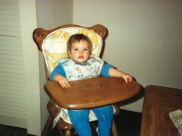 19880116b Boblenz Burnham Mantey Birthday Party Jamie 1st Michigan