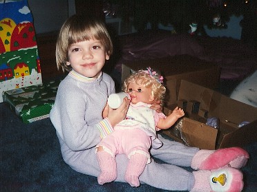 19901225a Burnham Holiday Christmas Morning