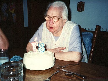 19910115a Burnham Birthday Bonnie 87th