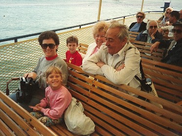 19930903a Burnham Trip Camping Summer UP - Brimley With George Sr Gina Michigan