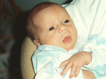 19940424a Blair Burnham Newborn Justin Irene At Budzyn Baby Shower