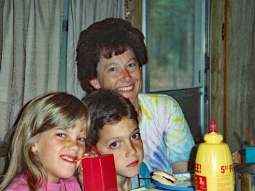 19940501a Burnham Trip Camping Spring Michigan