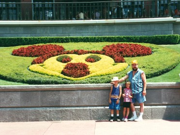 19950713a Burnham Trip Magic Kingdom Epcot Florida