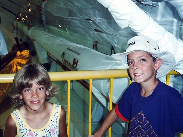 19950713d Burnham Trip Kennedy Space Center Florida