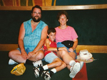 19950713i Burnham Trip Epcot Florida