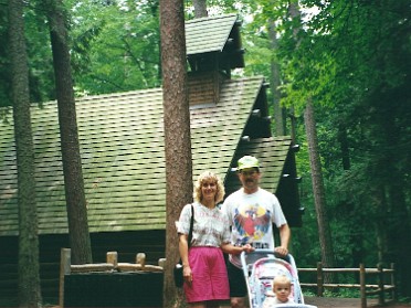 19950825a Blair Burnham Trip Black Iron Days Hartwick Pines State Park Michigan