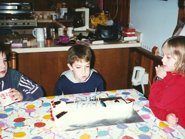 19960107a Blair Burnham Birthday Party Dan 11th