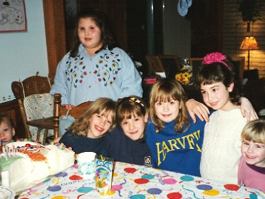 19960126a Blair Burnham Szandzik Birthday Party Friends Jamie 9th