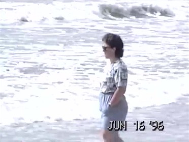 19960616a Burnham Trip USA Space Camp East Coast Last Day Together Cocoa Florida