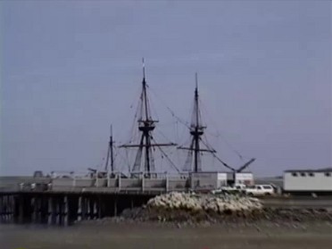 19960627b Burnham Trip USA Space Camp East Coast Plymouth Rock Massachusetts