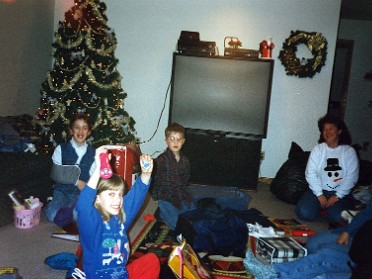 19961225b Boblenz Burnham Mantey Trip Holiday Christmas Ohio