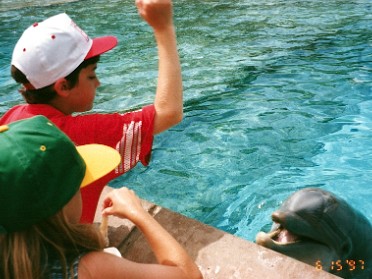 19970615a Burnham Trip SeaWorld Florida