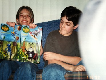 19990116a Burnham Birthdays Party Dan 14th Jamie 12th