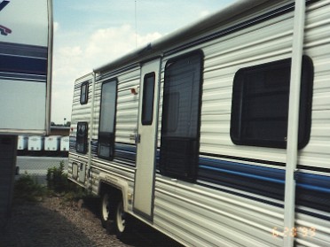 19990620a Burnham Camping Trailer Awning Damage Insurance Pix