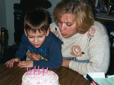 20000204a Blair Birthday Party Pam 44th