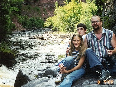 20000809a Burnham Trip Camping Northern Michigan Baraga Sturgeon River WIlderness