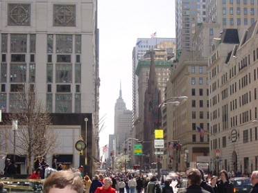 20010419b Burnham Trip East Coast Thursday Fifth Avenue Shopping New York City