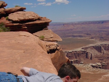 20010617a Burnham Trip Western US Canyonlands National Park - Island In The Sky District Utah