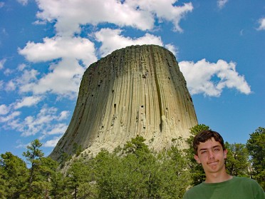 20010703a Burnham Trip Western US Devil's Tower Wyoming