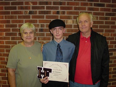 20011023a Burnham School Dan Academic Honors Convocation