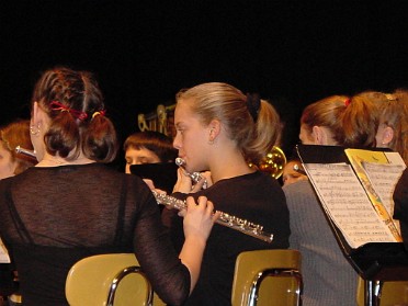 20011213a Burnham Holiday School Band Concert Jamie Winter