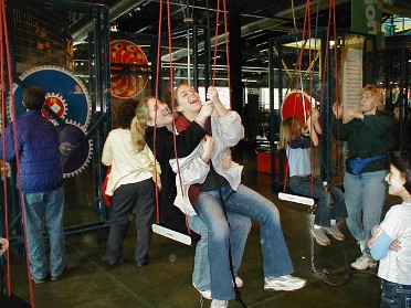 20020325b Boblenz Burnham Mantey Trip Detroit Science Center - More Pix Michigan