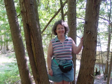 20020709d Burnham Trip Camping Upper Peninsula Fayette State Historic Park - Garden Peninsula Hiking Part 1 Michigan