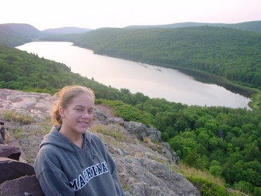 20020715a Burnham Trip Camping Upper Peninsula Porcupine Mountains Wilderness State Park Lake Of The Clouds Sunrise Michigan