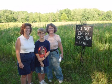 20020730a Burnham Mantey Trip Birthday Joel 11th Stony Creek Hiking Michigan