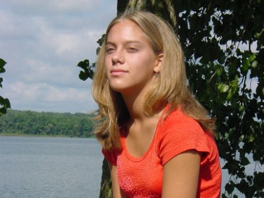20020825a Burnham Trip Jamie Stony Creek Photo Shoot Michigan